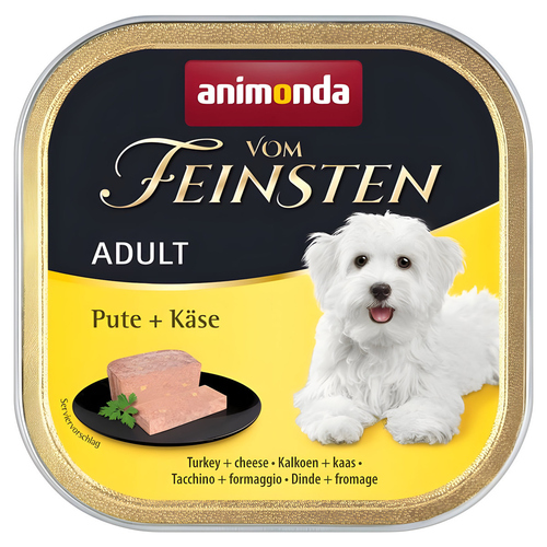 Animonda vom Feinsten Adult Pute & Käse 150 g - 22 Stück