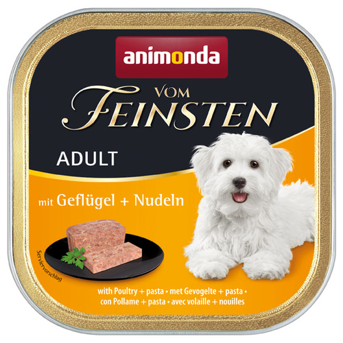 Animonda vom Feinsten Adult mit Geflügel + Nudeln 150 g - 22 Stück