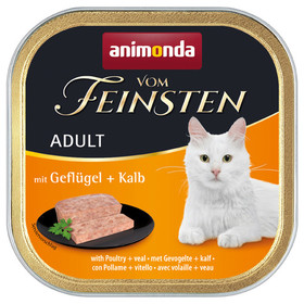 Abbildung Animonda vom Feinsten Adult mit Geflgel & Kalb 100 g - 32 Stck