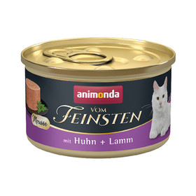 Abbildung Animonda vom Feinsten Adult mit Huhn & Lamm 85 g - 12 Stck