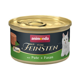 Abbildung Animonda vom Feinsten Adult mit Pute & Fasan 85 g - 12 Stck