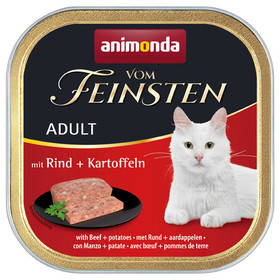 Abbildung Animonda vom Feinsten Adult mit Rind + Kartoffeln 100 g - 32 Stck