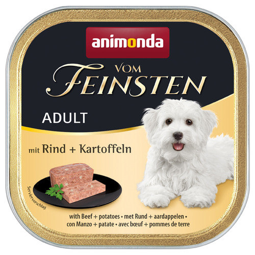 Animonda vom Feinsten Adult mit Rind + Kartoffeln 150 g - 22 Stück