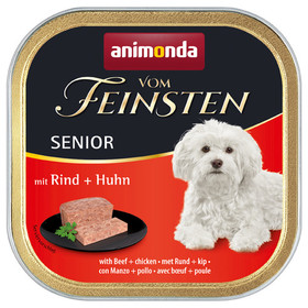 Abbildung Animonda vom Feinsten Senior Rind & Huhn 150 g - 22 Stck