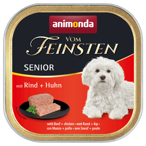 Animonda vom Feinsten Senior Rind & Huhn 150 g - 22 Stück