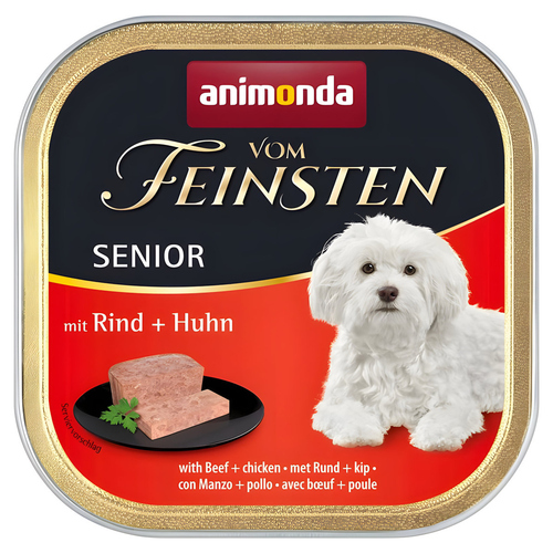 Animonda vom Feinsten Senior Rind & Huhn 150 g - 22 Stück