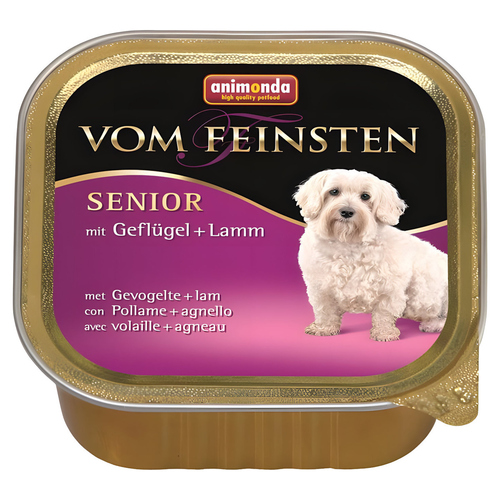 Animonda vom Feinsten Senior mit Geflügel + Lamm 150 g - 22 Stück