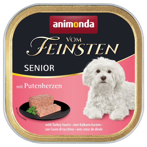 Animonda vom Feinsten Senior mit Putenherzen 150 g - 22 Stück