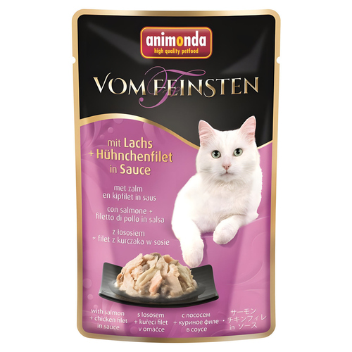 Animonda vom Feinsten mit Lachs & Hühnerfilet 50 g - 18 Stück