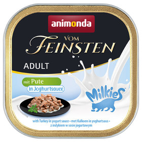 Abbildung Animonda vom Feinsten mit Pute in Joghurtsauce 100 g - 32 Stck