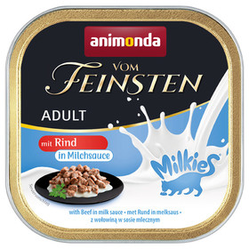 Abbildung Animonda vom Feinsten mit Rind in Milchsauce 100 g - 32 Stck