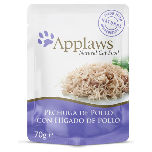 Applaws Katzentrockenfutter Adult, Erwachsene - Huhn Mit Ente, Getreidefrei Und Komplett 6 X 400g