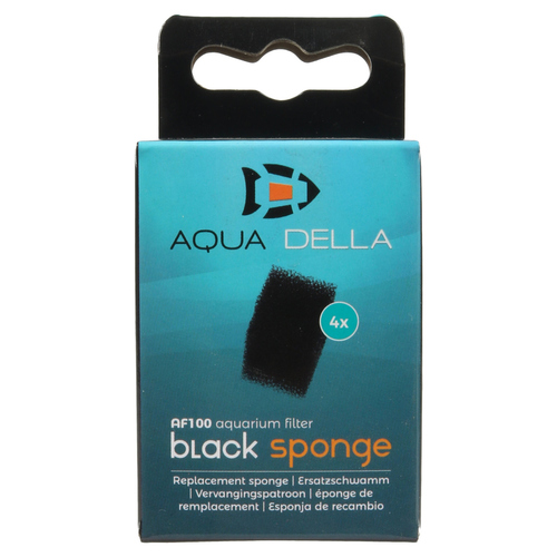 weitere Abbildung Aqua Della AF-100 Schwamm schwarz - 4er Pack