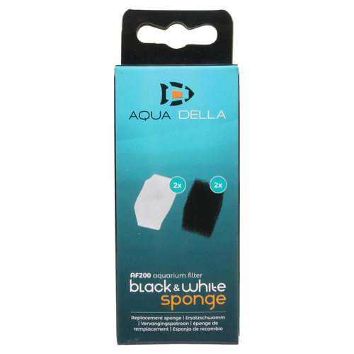 weitere Abbildung Aqua Della AF-200 Schwamm schwarz - 2er Pack