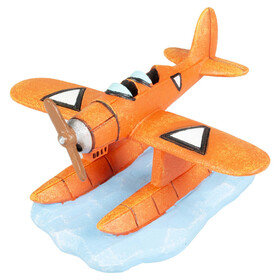Abbildung Aqua Della Aquariendekoration Flugzeug Wasserflugzeug