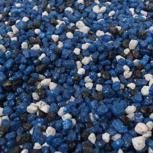 weitere Abbildung Aqua Della Aquarienkies Mix blau