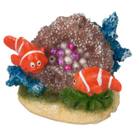 Abbildung Aqua Della Aquariumdekoration Clownfisch mit Muschel