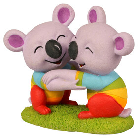 Aqua Della Aquariumdekoration Koalas leuchtend