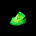 Aquariumdekoration radioaktives Fass leuchtend, Abbildung 3