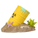 Aquariumdekoration radioaktives Fass leuchtend, Abbildung 4