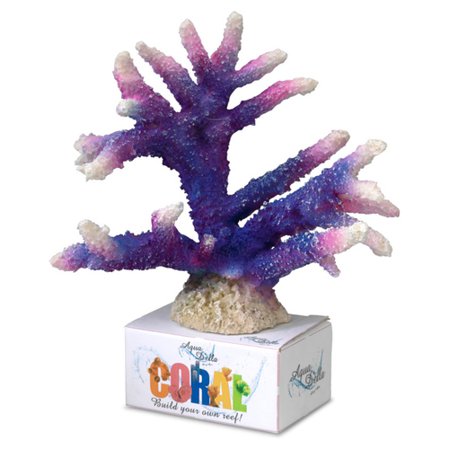 Aqua Della Korallenmodul Staghorn Koralle violett