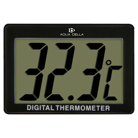 Aqua Della Thermometer digital schwarz