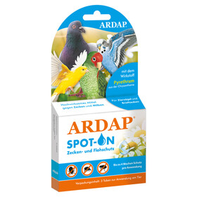 Abbildung Ardap Spot-On fr Ziervgel/Brieftauben 2 x 4,0 ml
