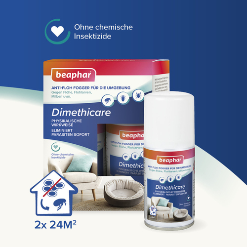weitere Abbildung Beaphar Dimethicare Anti-Floh Mni-Fogger 2 x 75 ml, Vgel