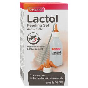 Beaphar Lactol Aufzucht-Set (Flasche, B&uuml;rste & Sauger)