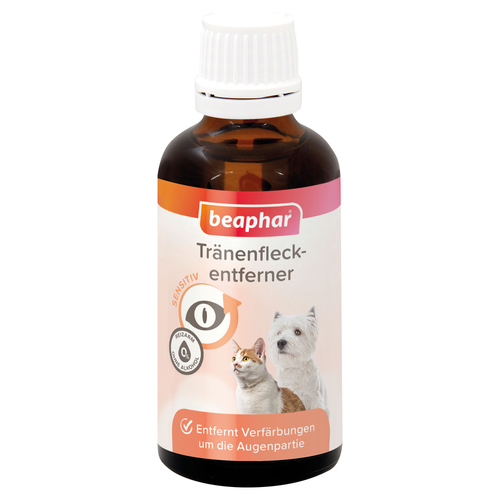 Beaphar Sensitiv Tränenfleckentferner für Hunde 50 ml