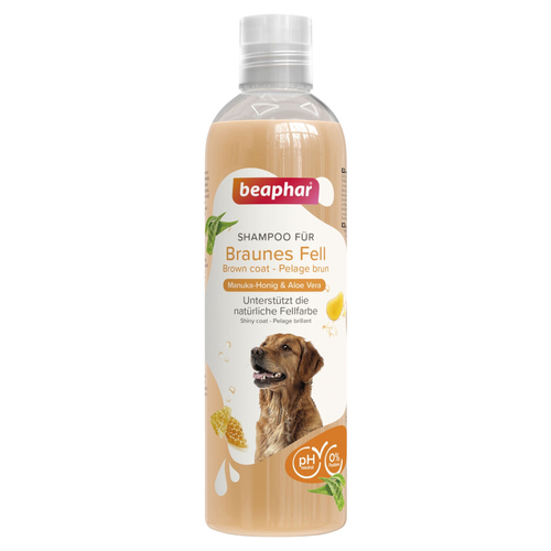 Beaphar Shampoo für braunes Fell 250 ml