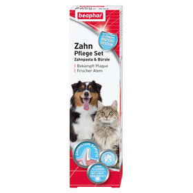 Abbildung Beaphar Zahnpflege Set (Zahnpasta & Brste) fr Katzen