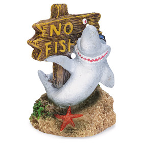 Abbildung Beeztees Aquariumdekoration No Fishing Hai