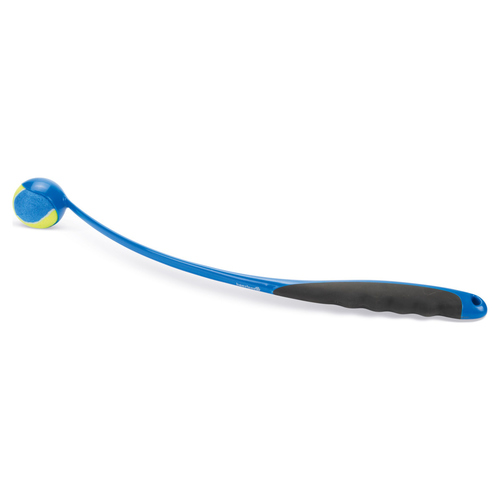 Beeztees Fetch Tennis Ball Launcher blau
