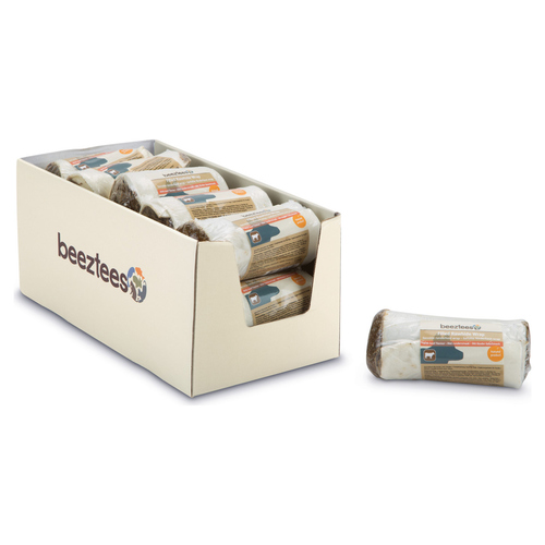 Beeztees Gefüllter Rinderhaut-Wrap Rindergeschmack - 10 Stück / Sparpaket