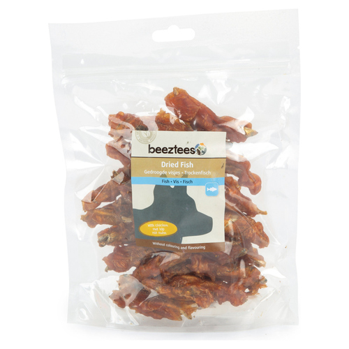 Beeztees Getrockneter Fisch mit Huhn 200 g - 6 Stück / Sparpaket