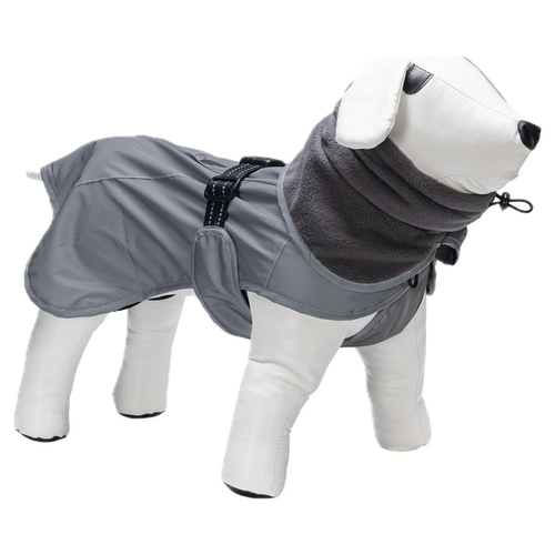 Beeztees Hunde-Regenmantel Caro reflektierend, Rückenlänge: 24 cm