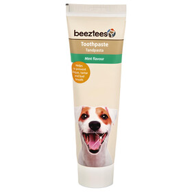 Abbildung Beeztees Hunde Zahnpasta mit Minzgeschmack 100 g