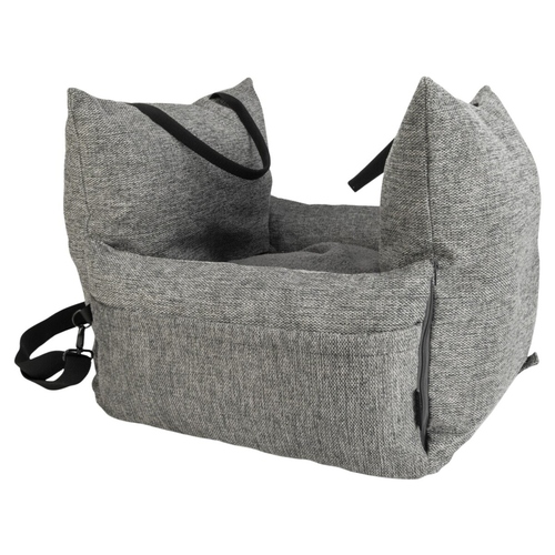 Beeztees Hundeautositz Zia grau