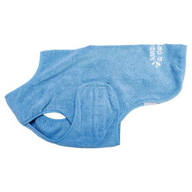 Abbildung Beeztees Hundebademantel Aras blau