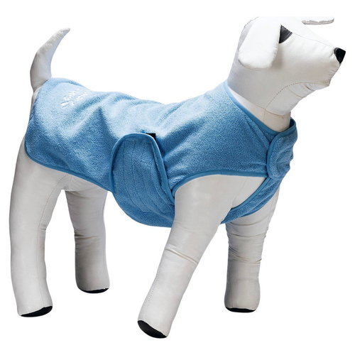 weitere Abbildung Beeztees Hundebademantel Aras blau