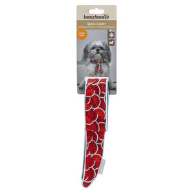 Abbildung Beeztees Hundehalsband Quick Cooler Meloenie rot