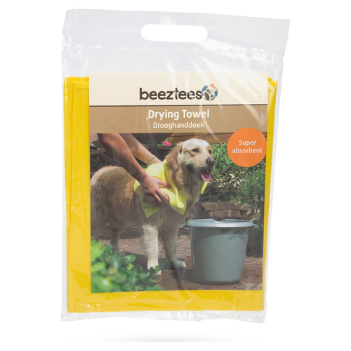weitere Abbildung Beeztees Hundehandtuch gelb