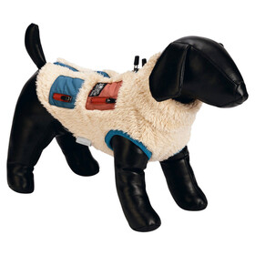 Abbildung Beeztees Hundemantel Teddy beige