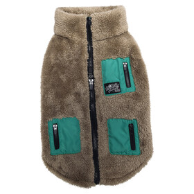 Abbildung Beeztees Hundemantel Teddy taupe