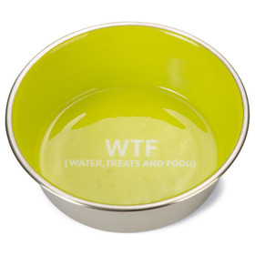 Abbildung Beeztees Hundennapf WTF Edelstahl grn