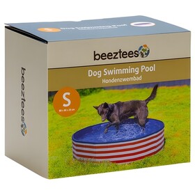 Abbildung Beeztees Hundepool Doggy Dip rot/wei