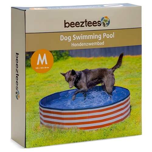 weitere Abbildung Beeztees Hundepool Doggy Dip rot/wei