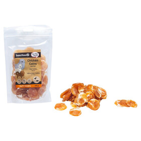 Beeztees Hundesnack H&auml;hnchen Coins mit Fisch