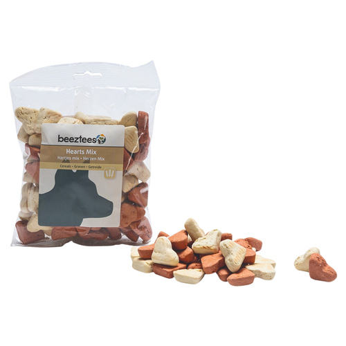 Beeztees Hundesnack Herzmix 400 g